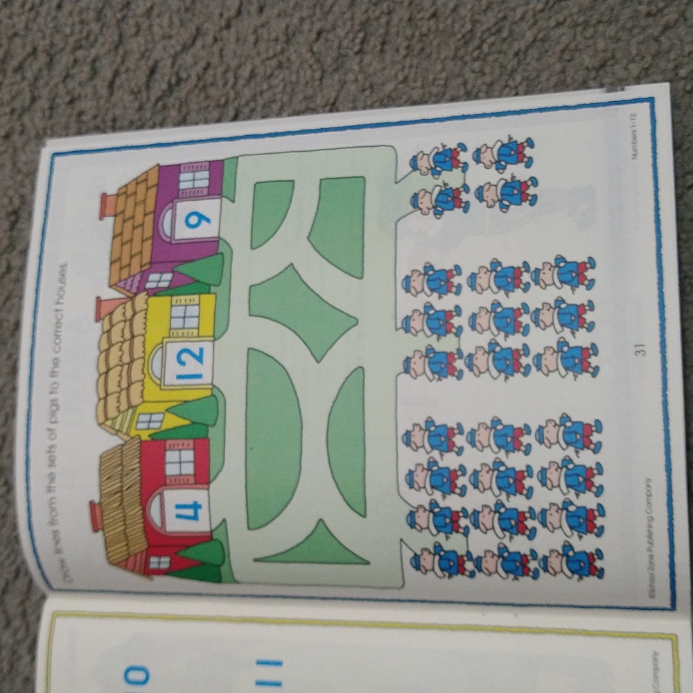 ✨✨✨ Numbers 1-12 Activity Book - New - Picture 12 of 13